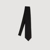Silk Tie Silk Jacquard Tie Black