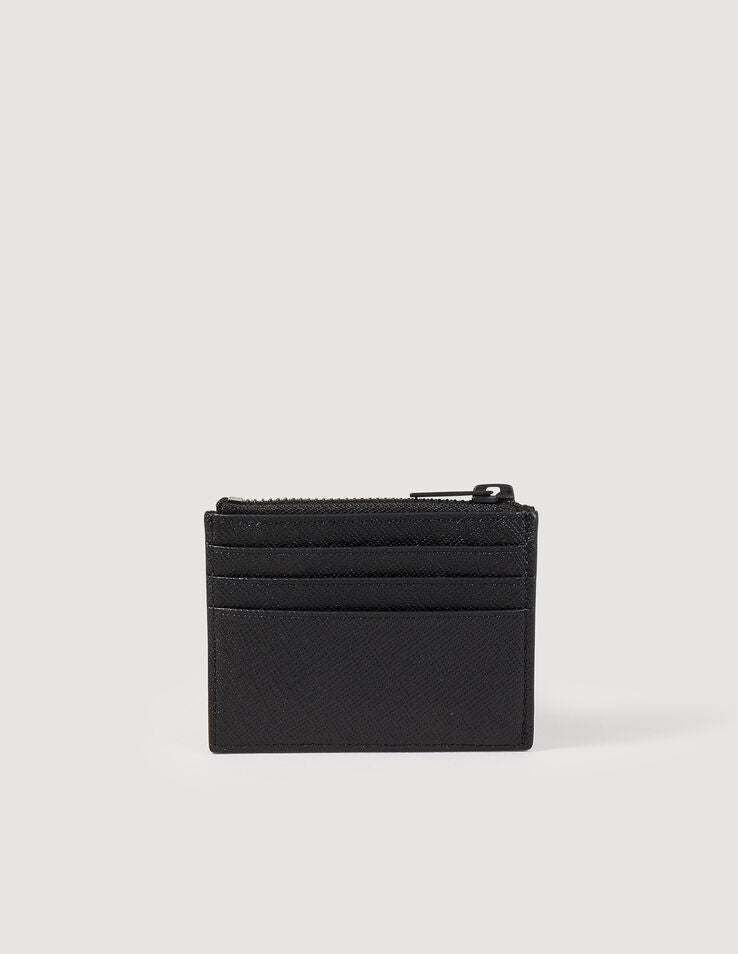 Leather Card Holder Black