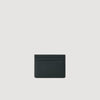 Holder Reconstituted leather card holder Green