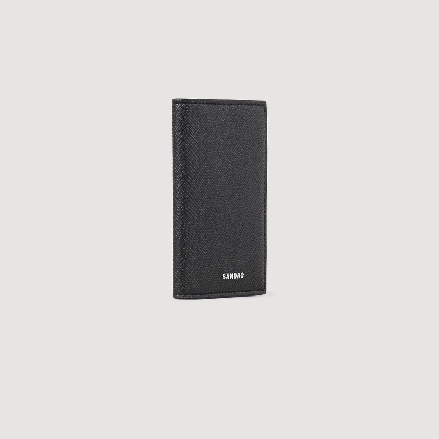 Leather wallet Black