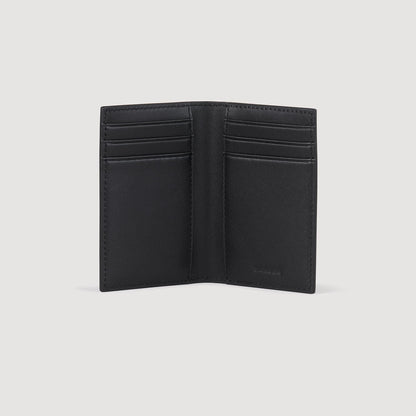 Leather wallet Black