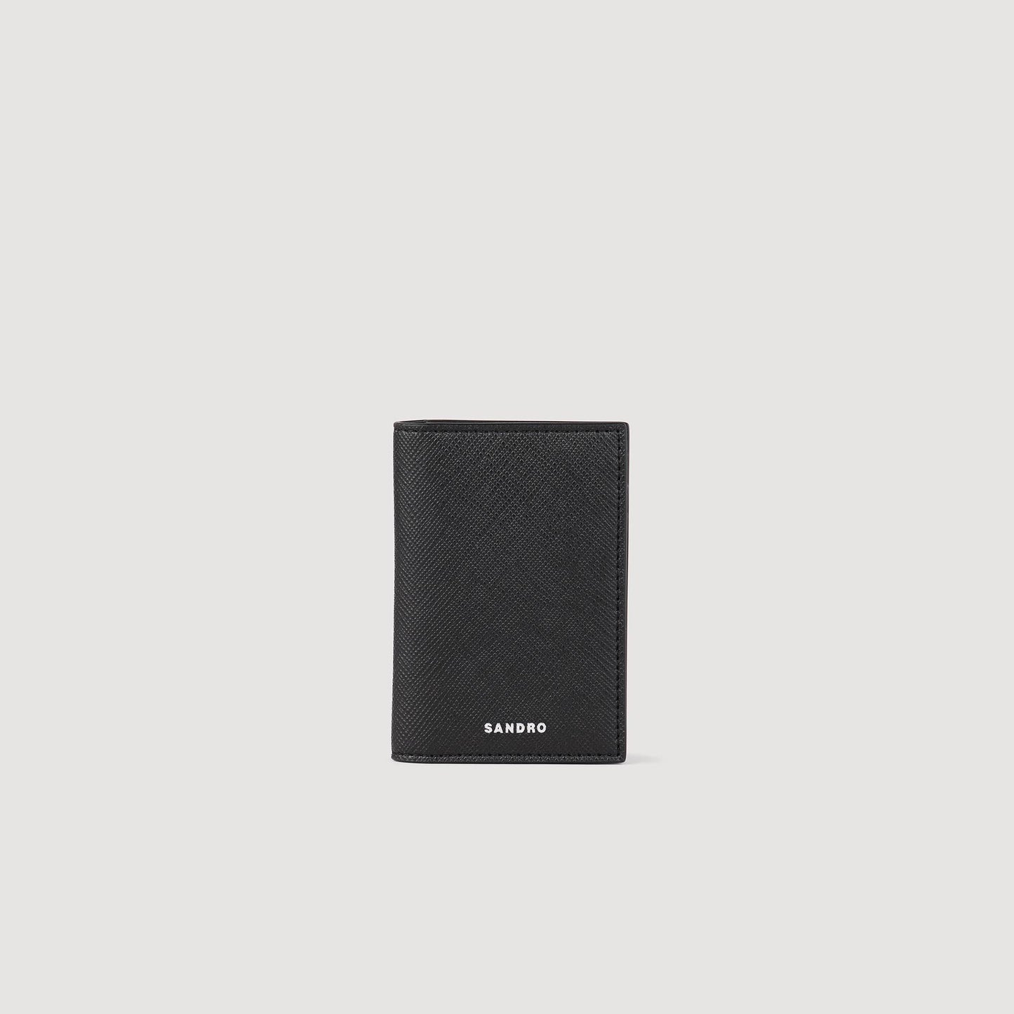 Leather wallet Black