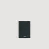 New Card Saffiano leather card holder Green