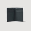 New Card Reconstituted Leather Leather Wallet Steel