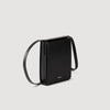  Phone Holder Leather Shoulder Bag Black
