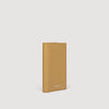 Grained Leather Card Holder Natural