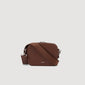 Minibag Hook Small Reconstituted Leather Bag Cognac