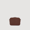 Small Reconstituted Leather Bag Cognac