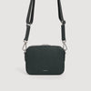 Minibag Hook Small synthetic leather logo bag Green