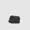 Minibag Hook Small synthetic leather logo bag Green
