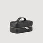 Wash New Toilet Bag In Grained Fabric Black