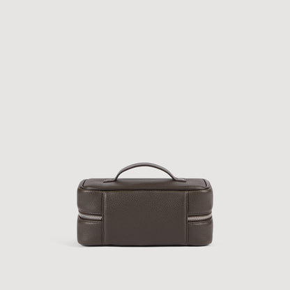 Wash New Grained Canvas Toilet Bag Taupe