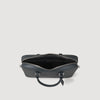 Downtown Large Update Reconstituted Leather Briefcase Steel