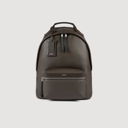 Newbackpack Coated Coated Canvas Backpack Taupe