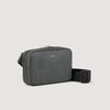 Small Recycled Leather Bag Graphites