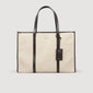 Beach Bag Canvas Shopping Bag Beige