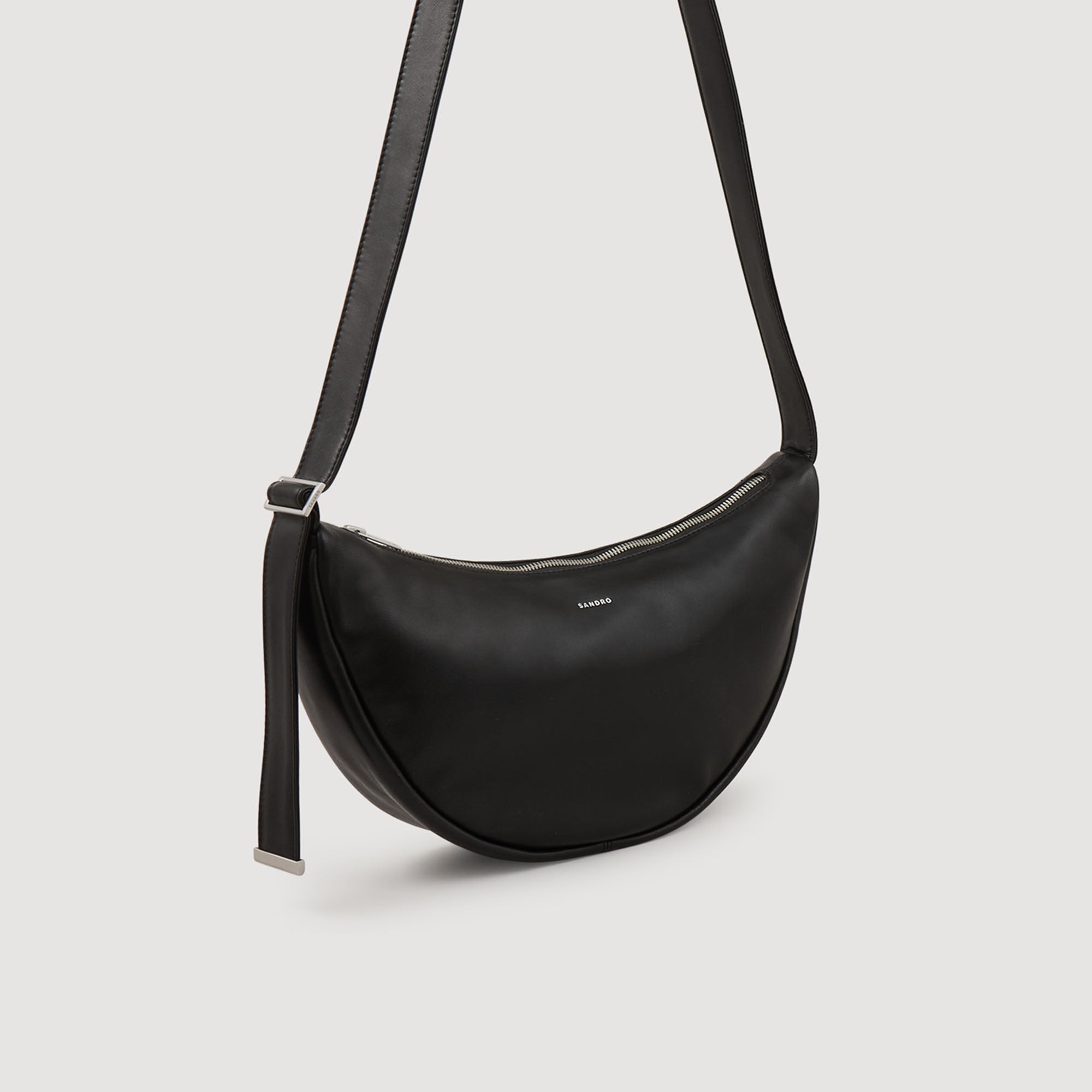Small Hobo Small Leather Hobo Bag Black