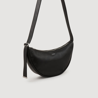 Small Hobo Small Leather Hobo Bag Black