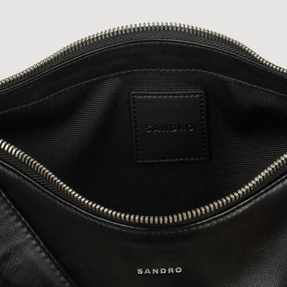 Small Hobo Small Leather Hobo Bag Black