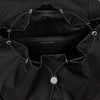 Backpack Nylon Neo Recycled leather backpack Black
