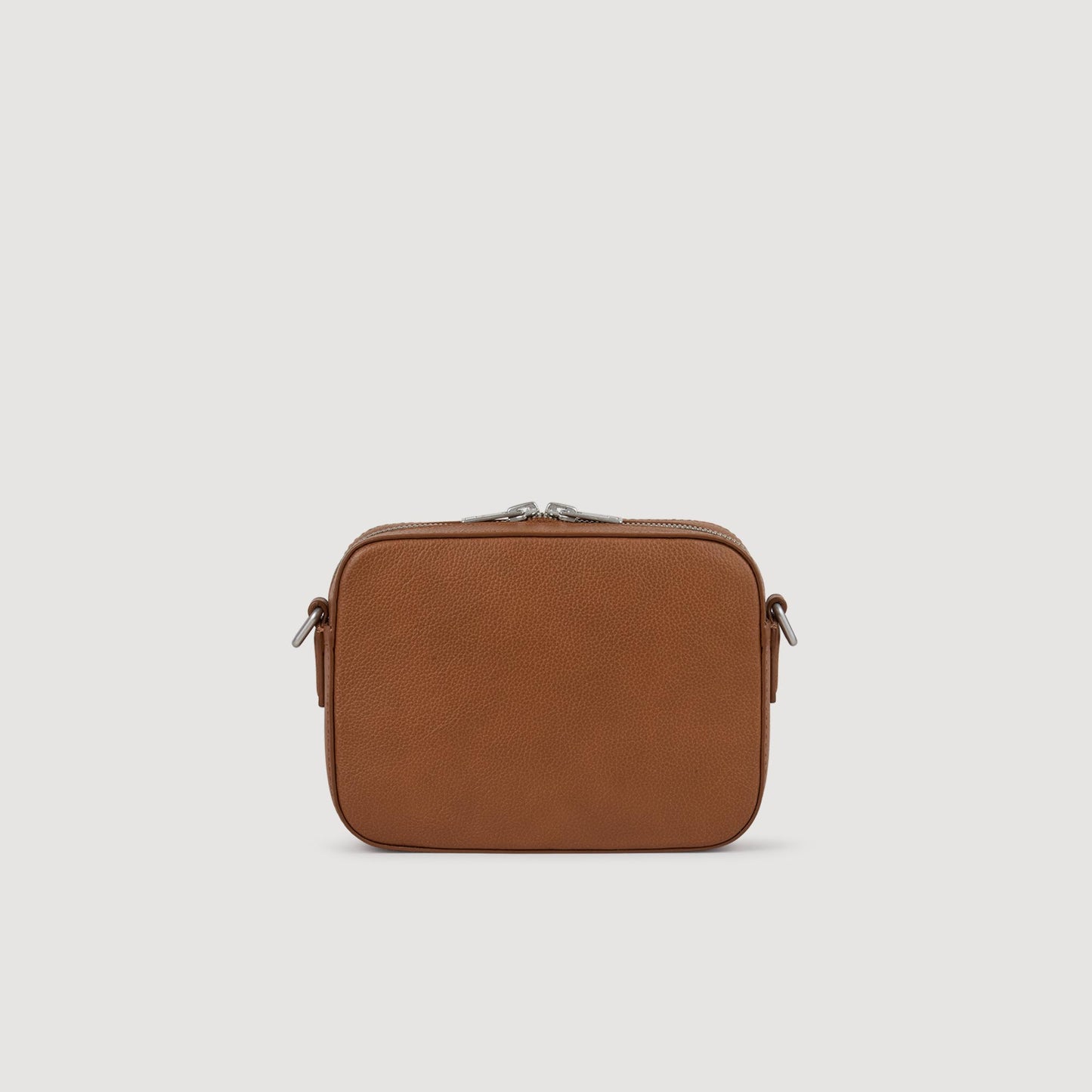 Minibag Hook Grain Small Grained Leather Bag Cognac