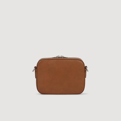 Minibag Hook Grain Small Grained Leather Bag Cognac