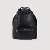 Backpack Regrain Reconstituted leather rucksack Black