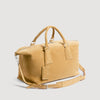 Daily Bag Suede Leather weekend bag Camel