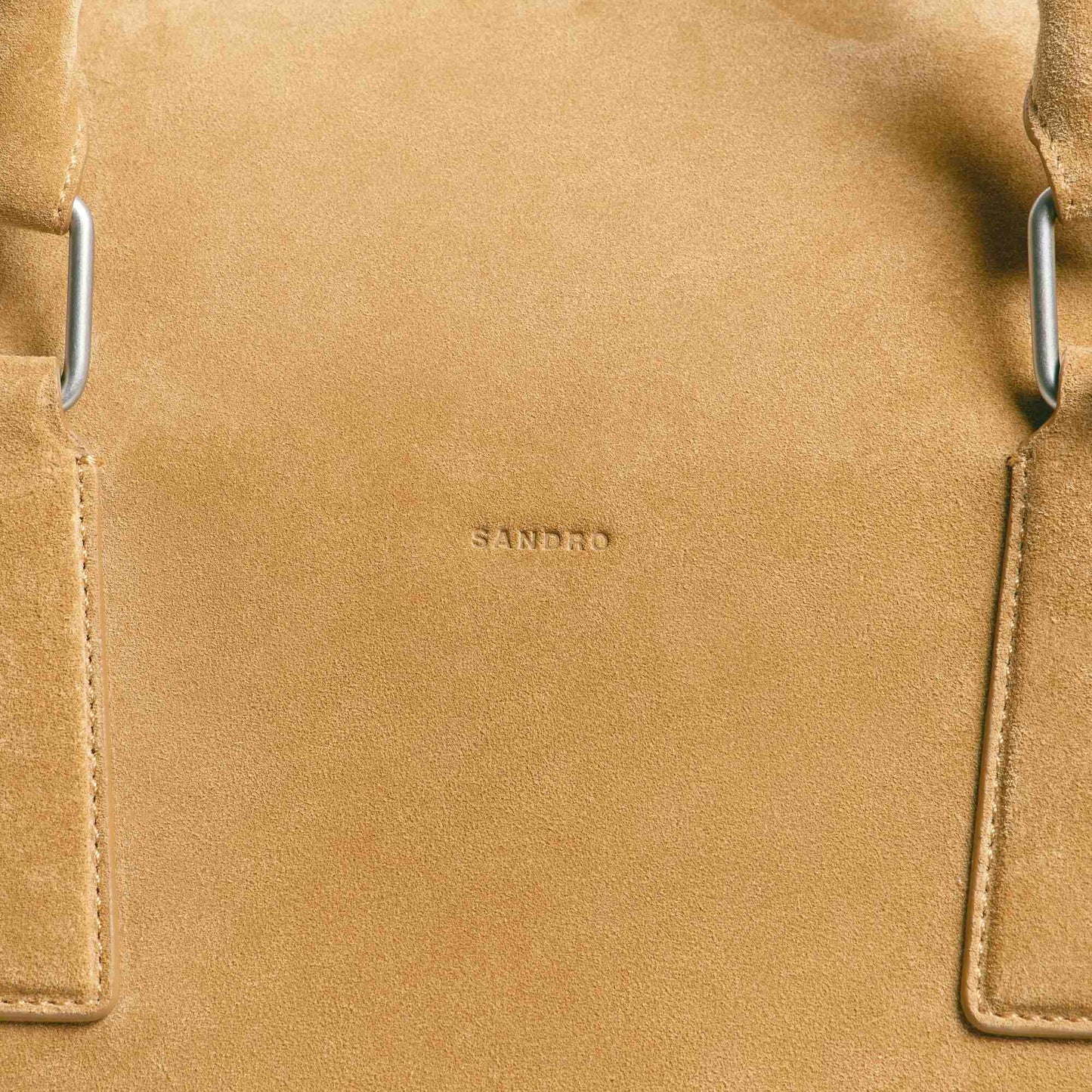 Daily Bag Suede Leather weekend bag Camel