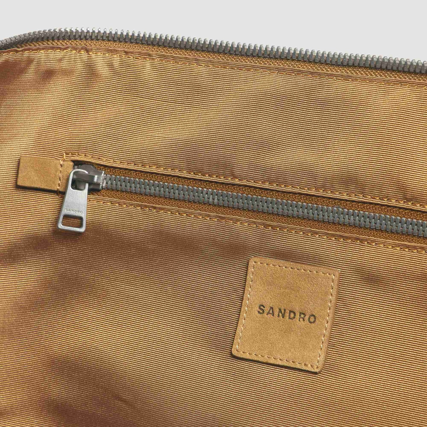 Daily Bag Suede Leather weekend bag Camel