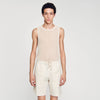 Cotton-Shorts Light Beige