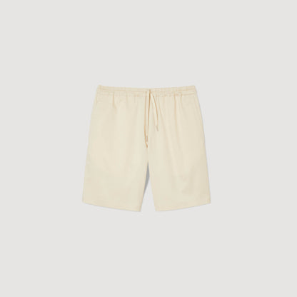 Cotton-Shorts Light Beige