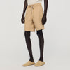 Cotton Shorts Beige