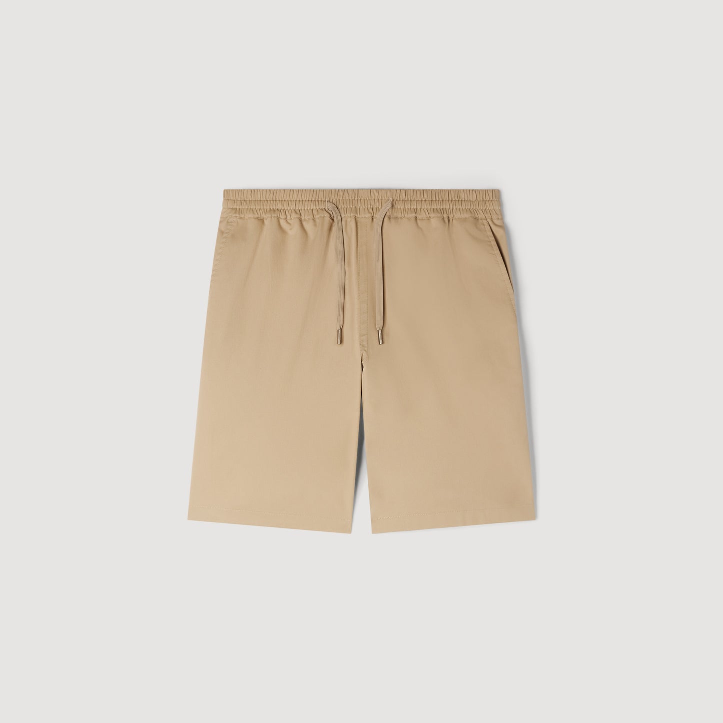 New Gamma Cotton Shorts Beige