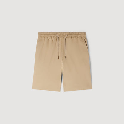 New Gamma Cotton Shorts Beige