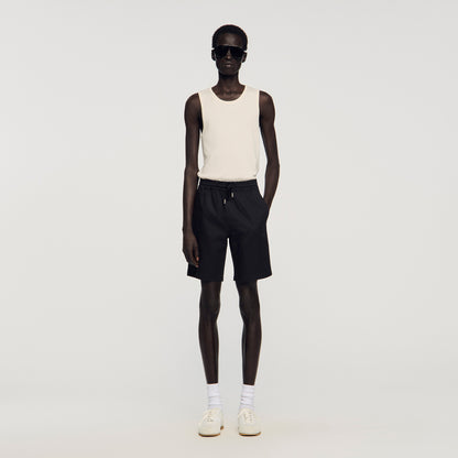 New Gamma Cotton Shorts BLACK