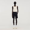 New Gamma Cotton Shorts BLACK