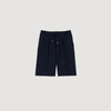 Short Jersey Pli Jersey Bermuda Shorts NAVY BLUE