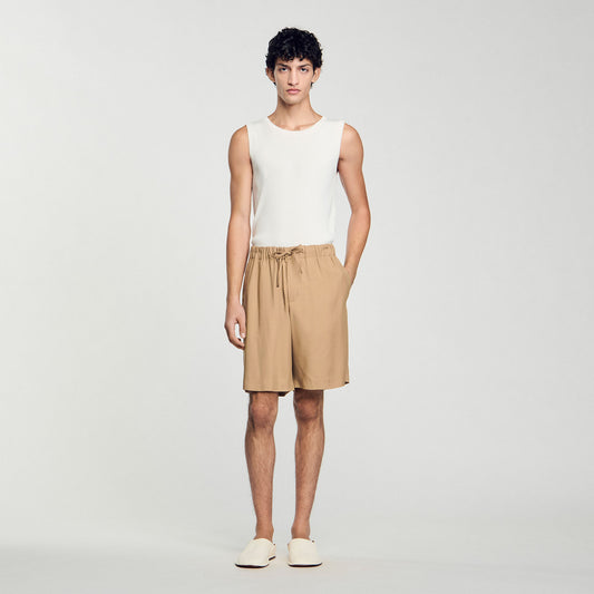 Jog Short Floaty Bermuda Shorts Nut