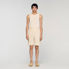 Flower Lace Short Broderie Anglaise Cotton Shorts Ecru