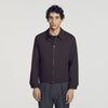 Cotton Jacket  Worker Jacket Chocolate