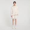 Hooded Windbreaker Ivory