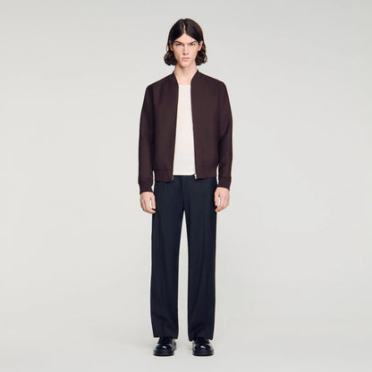New Teddy Zip-Up Jacket Chocolate