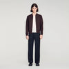 New Teddy Zip-Up Jacket Chocolate