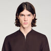 New Teddy Zip-Up Jacket Chocolate