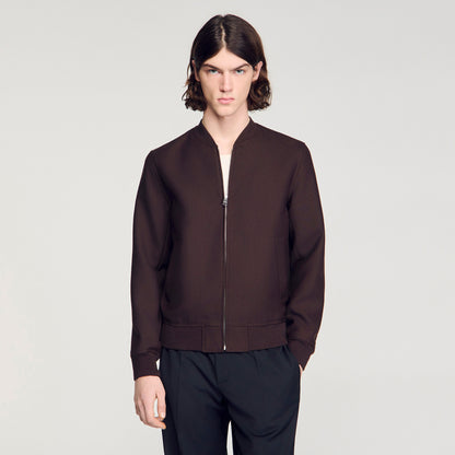 New Teddy Zip-Up Jacket Chocolate
