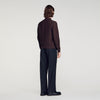 New Teddy Zip-Up Jacket Chocolate