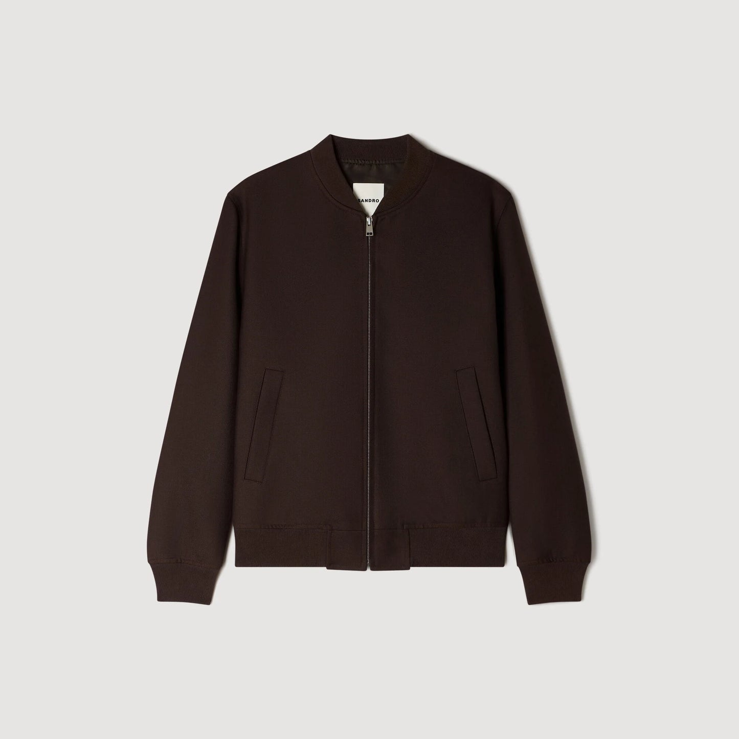 New Teddy Zip-Up Jacket Chocolate