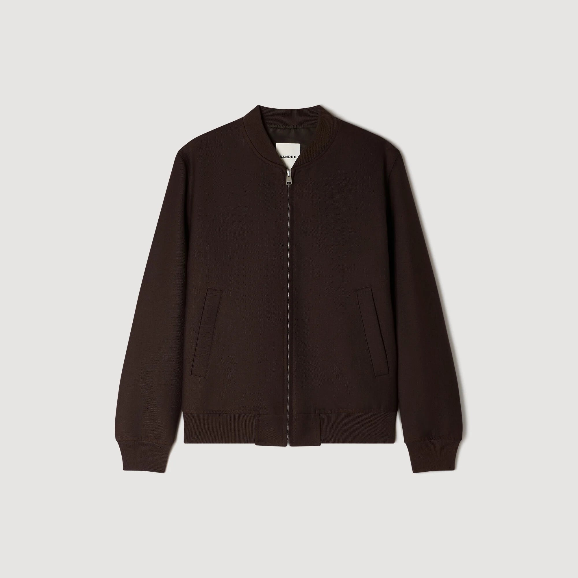 New Teddy Zip-Up Jacket Chocolate