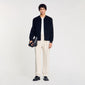 Monaco Double Face Double-Faced Wool Jacket Black